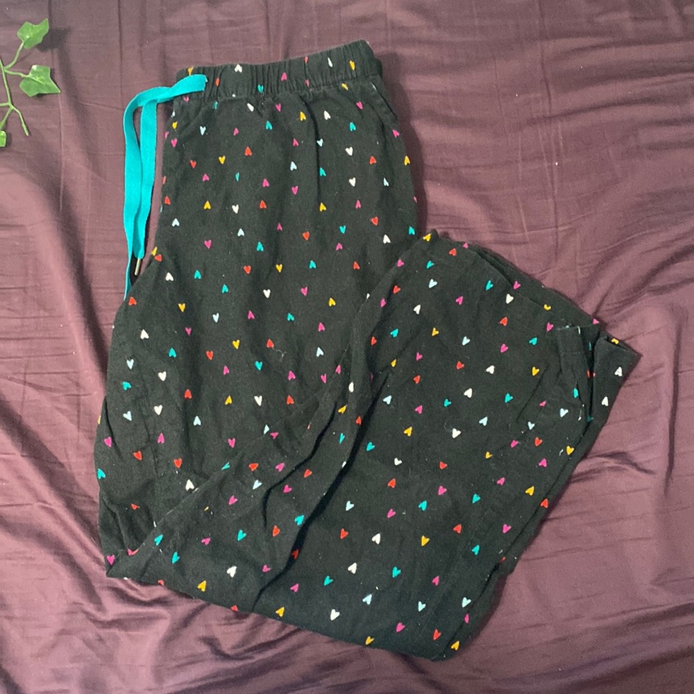 Heart pajama pants